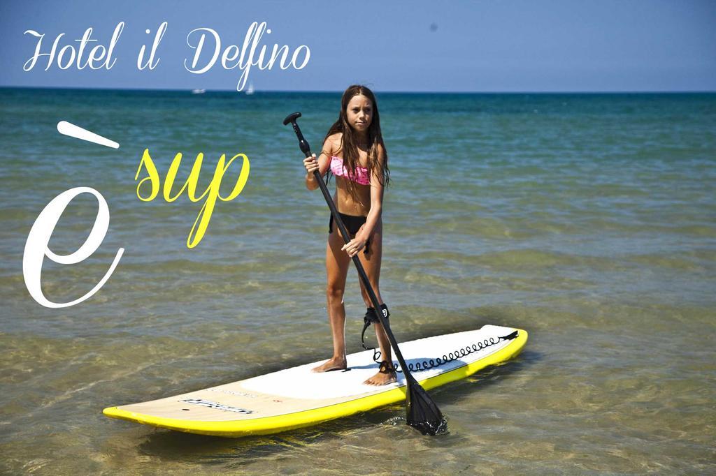 סן וינצ'נזו Hotel Il Delfino מראה חיצוני תמונה