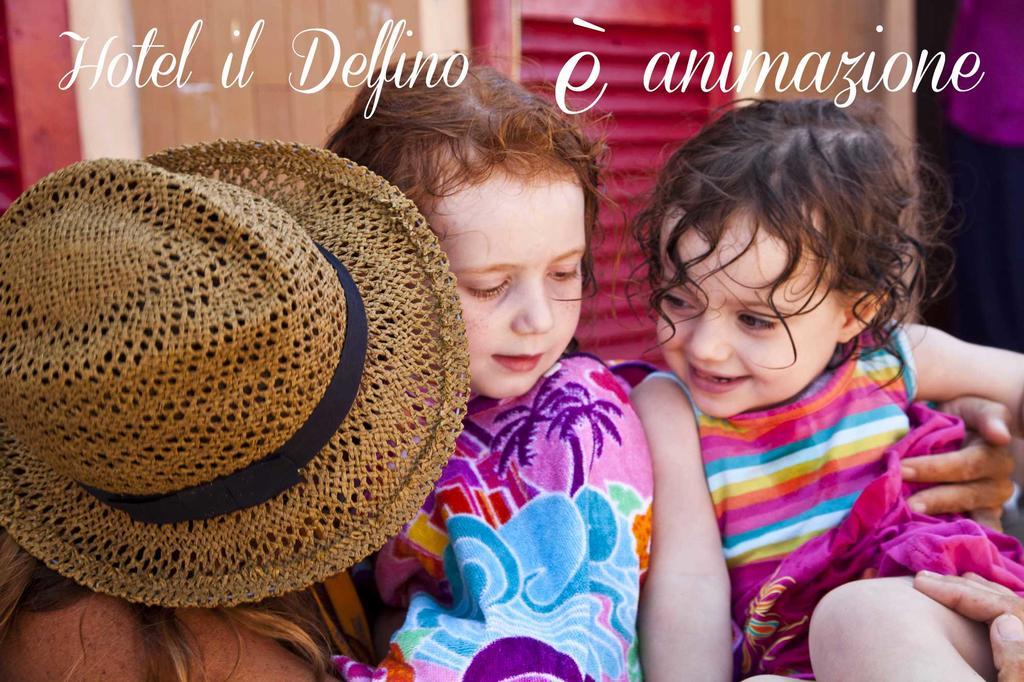 סן וינצ'נזו Hotel Il Delfino מראה חיצוני תמונה