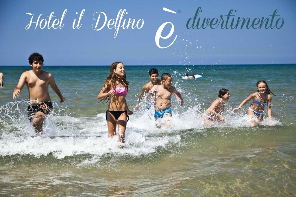 סן וינצ'נזו Hotel Il Delfino מראה חיצוני תמונה